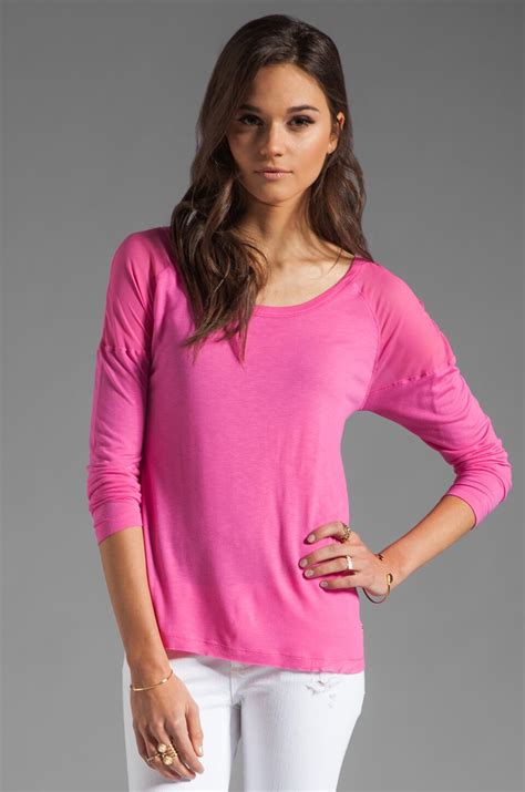 juicy tee|Juicy Couture Square Tee in Mademoiselle .